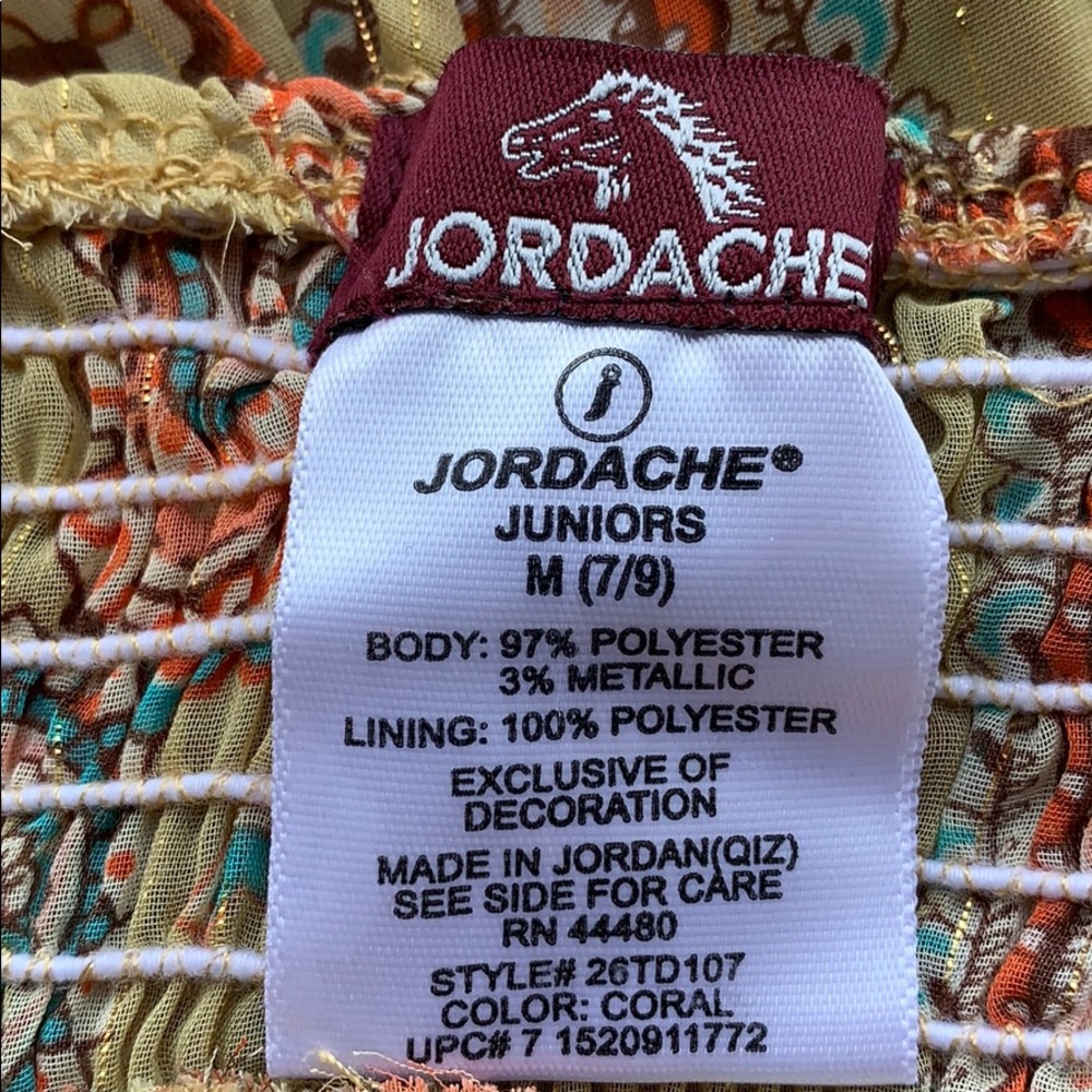 Women’s Vintage Jordache Junior Halter Med 7/9 - Picture 7 of 8